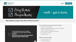 
                            5. myIR - anytime, anywhere - IRD