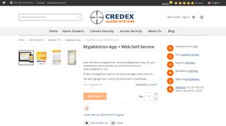 
                            7. MyJablotron Web-Self-Service App | Credex