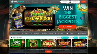 
                            6. MyJackpot Casino: Online Casino Games | Welcome bonus up to ...