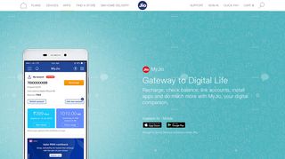 
                            3. MyJio App - Manage Jio Account & Services Online