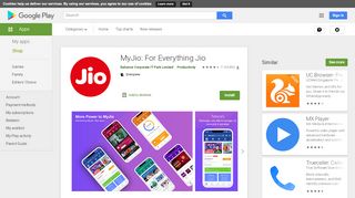 
                            11. MyJio - Recharge & Pay Bills, Redeem ₹50 Voucher - Apps on ...