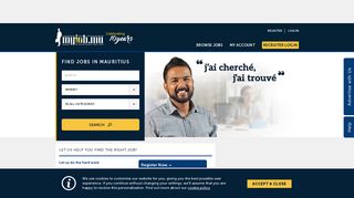 
                            5. MyJob for jobs in Mauritius. The best Mauritius jobs - myjob.mu