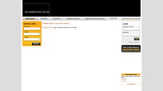 
                            5. MYJOBSPACE.CO.NZ - Login