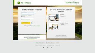 
                            12. MyJohnDeere Anmeldung