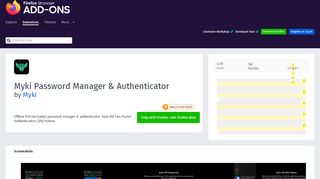 
                            9. Myki Password Manager & Authenticator – Get this Extension for ...