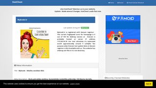 
                            9. Mykoob.lv Analysis and Site Info. - StatChest