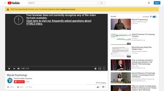 
                            10. MyLab Psychology - YouTube