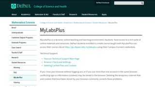 
                            5. MyLabsPlus | Student Resources | Mathematical Sciences ...