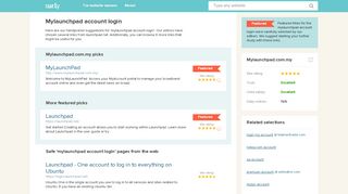 
                            3. Mylaunchpad account login - Sur.ly