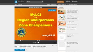 
                            13. MyLCI for Region and Zone Chairpersons - SlideShare