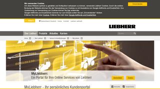 
                            1. MyLiebherr - Ihr persönliches Kundenportal - Liebherr