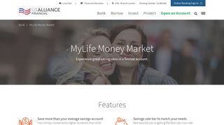 
                            8. MyLife Money Market | USALLIANCE Financial