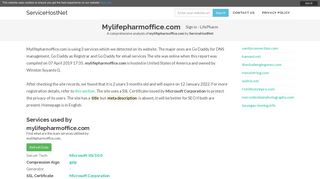 
                            5. Mylifepharmoffice.com - Sign in - lifepharm - ServiceHostNet