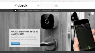 
                            1. MyLock | Elektronisk dørlås fra JACOB JENSEN