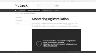 
                            3. MyLock | Montering og installation af din JACOB JENSEN MyLock