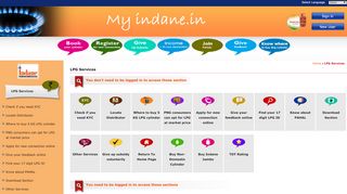 
                            10. MyLPG.in Transparency Portal - Indane Gas