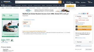 
                            6. MyMathLab Global Student Access Card: MML Global STU card_p1 ...