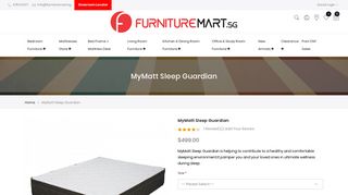 
                            8. MyMatt Sleep Guardian - FurnitureMart.Sg