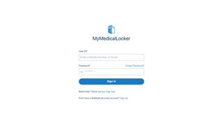 
                            13. MyMedicalLocker Login