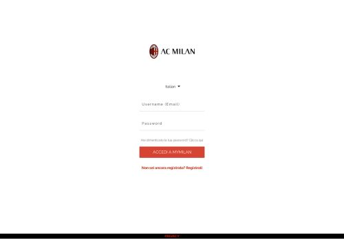 
                            1. MyMilan: area riservata per tifosi rossoneri | AC Milan