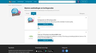 
                            8. Mymms kortingscode: 20% korting (+1 kortingscode) - Spydeals