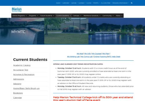 
                            5. MyMTC – Marion Technical College