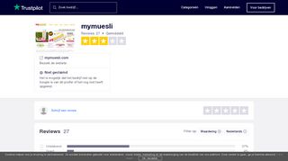 
                            7. mymuesli reviews| Lees klantreviews over mymuesli.com - Trustpilot