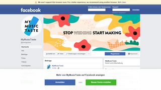 
                            7. MyMusicTaste - Startseite | Facebook