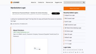 
                            5. Myndsolution Login