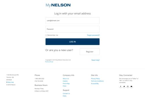 
                            4. myNelson - Your digital resources. Anytime, anywhere.