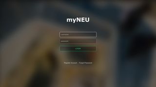 
                            3. myNEU Login