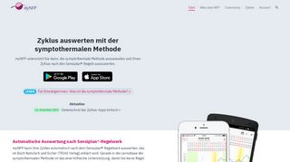 
                            3. myNFP: Zyklus auswerten nach der symptothermalen Methode