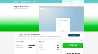 
                            4. myntra.securtime.in - Log In | SecurTime - Myntra Secur Time - Sur.ly