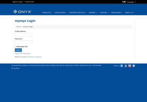 
                            12. myonyx Login | Onyx Graphics