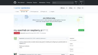 
                            7. my.openhab on raspberry pi · Issue #112 · openhab/openhab-docs ...