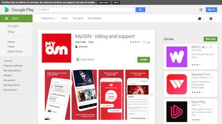 
                            4. MyOSN - billing and support - Apps on Google Play