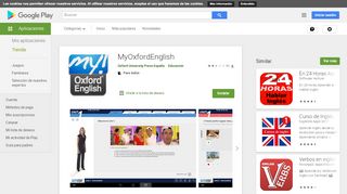 
                            4. MyOxfordEnglish - Aplicaciones en Google Play
