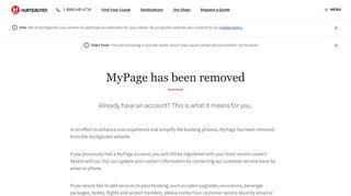 
                            3. MyPage Removal | Hurtigruten