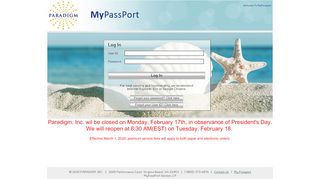 
                            6. MyPassPort - Login
