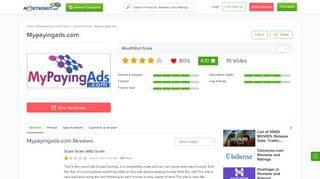 
                            11. MYPAYINGADS.COM - Reviews | online | Ratings | Free