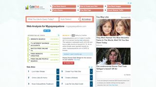 
                            5. Mypaysequelone Web Analysis - Mypaysequelone.com