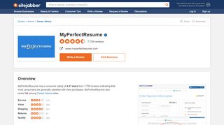
                            4. MyPerfectResume Reviews - 1,948 Reviews of Myperfectresume.com ...