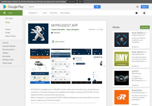 
                            5. MYPEUGEOT APP - Apps on Google Play
