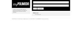 
                            1. MyPolimoda - Login