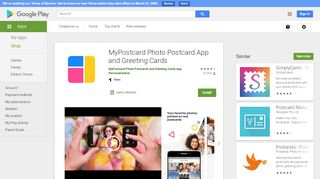 
                            2. MyPostcard Postkarten App und Grusskarten App – Apps bei Google ...