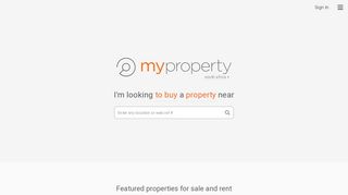 
                            2. MyProperty: Property for sale & rent near you