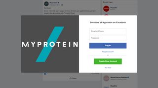 
                            13. Myprotein - No Brasil: Como vêem há quem pague imenso... | Facebook