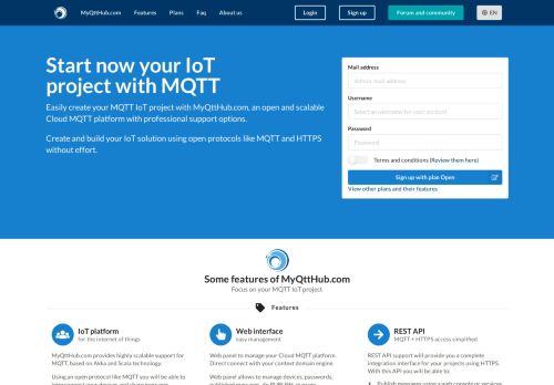 
                            6. MyQttHub -- MQTT Cloud Server -- MQTT cloud hosting