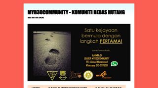 
                            7. MYR30COMMUNITY - KOMUNITI BEBAS HUTANG: ...