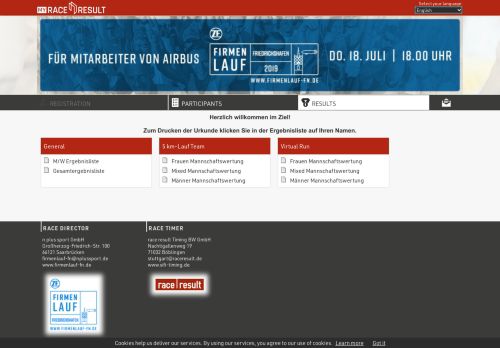 
                            12. my.race|result : : 3. ZF Firmenlauf Friedrichshafen - Airbus ...